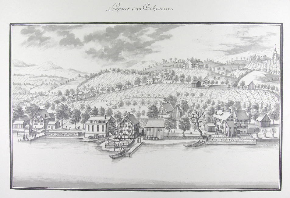 Ansichten der Stadt Zürich und der Orte am Zürichsee 1771-1772