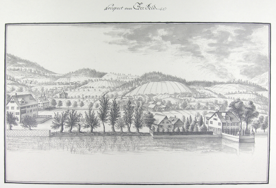 Ansichten der Stadt Zürich und der Orte am Zürichsee 1771-1772