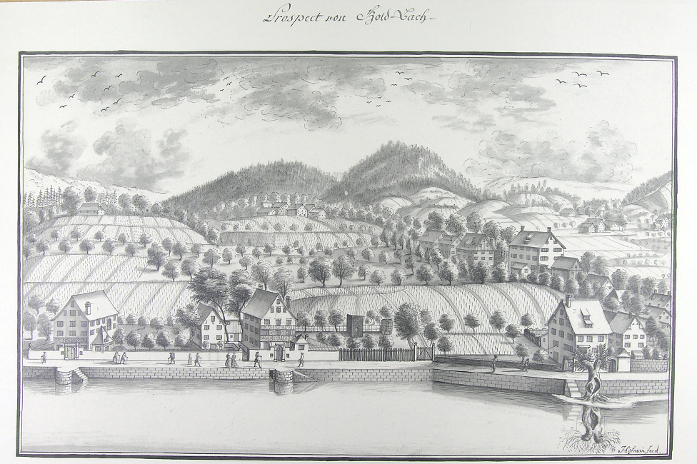 Ansichten der Stadt Zürich und der Orte am Zürichsee 1771-1772