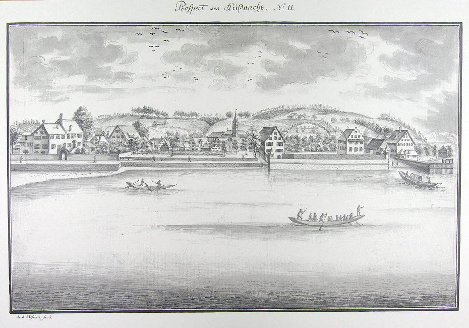 Ansichten der Stadt Zürich und der Orte am Zürichsee 1771-1772