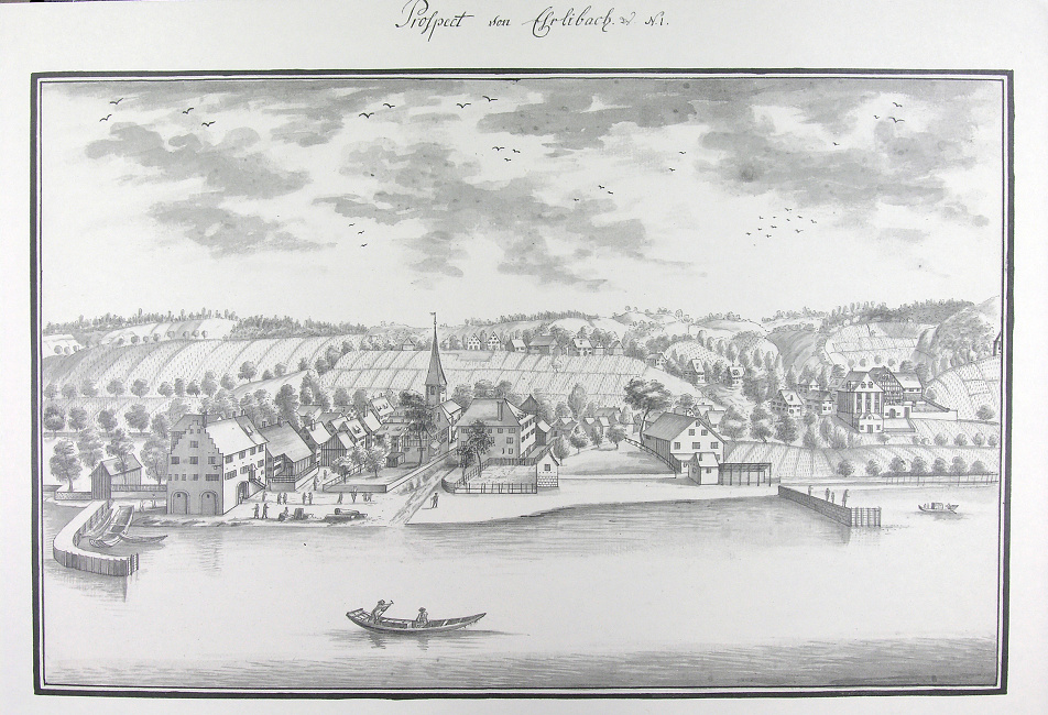 Ansichten der Stadt Zürich und der Orte am Zürichsee 1771-1772