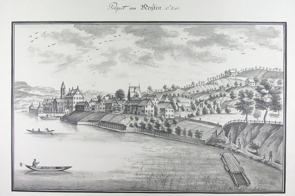 Ansichten der Stadt Zürich und der Orte am Zürichsee 1771-1772