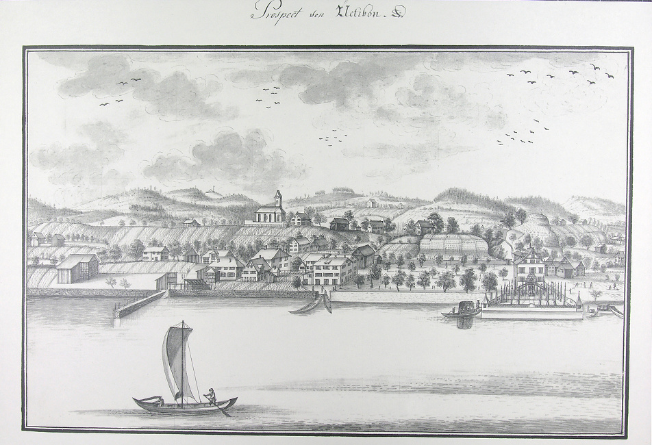 Ansichten der Stadt Zürich und der Orte am Zürichsee 1771-1772