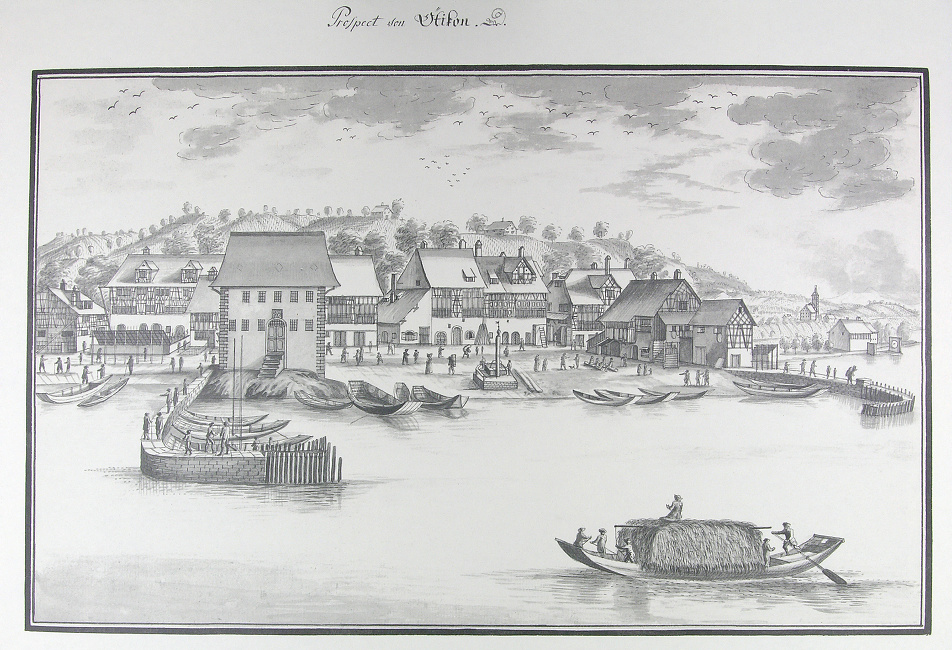 Ansichten der Stadt Zürich und der Orte am Zürichsee 1771-1772