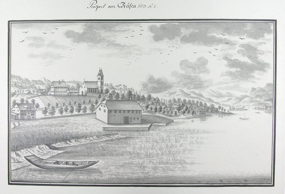 Ansichten der Stadt Zürich und der Orte am Zürichsee 1771-1772