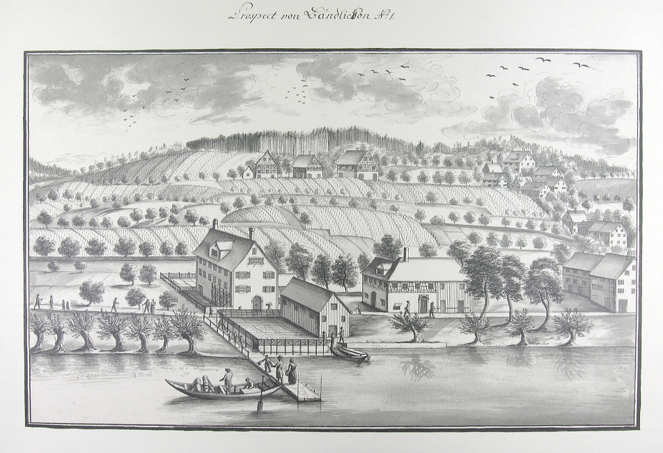 Ansichten der Stadt Zürich und der Orte am Zürichsee 1771-1772