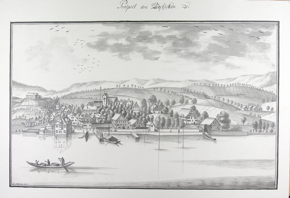 Ansichten der Stadt Zürich und der Orte am Zürichsee 1771-1772