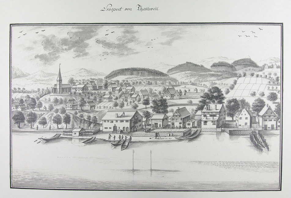 Ansichten der Stadt Zürich und der Orte am Zürichsee 1771-1772