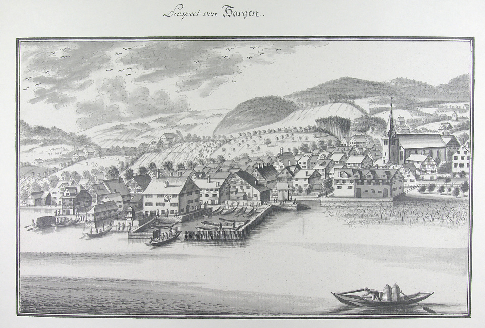 Ansichten der Stadt Zürich und der Orte am Zürichsee 1771-1772