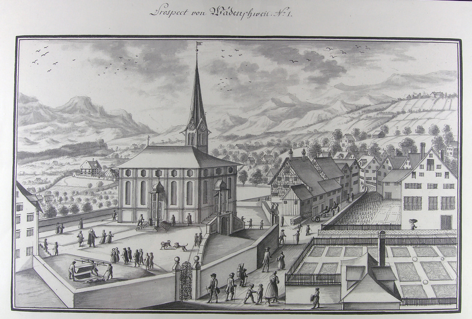 Ansichten der Stadt Zürich und der Orte am Zürichsee 1771-1772