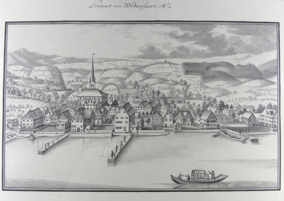 Ansichten der Stadt Zürich und der Orte am Zürichsee 1771-1772