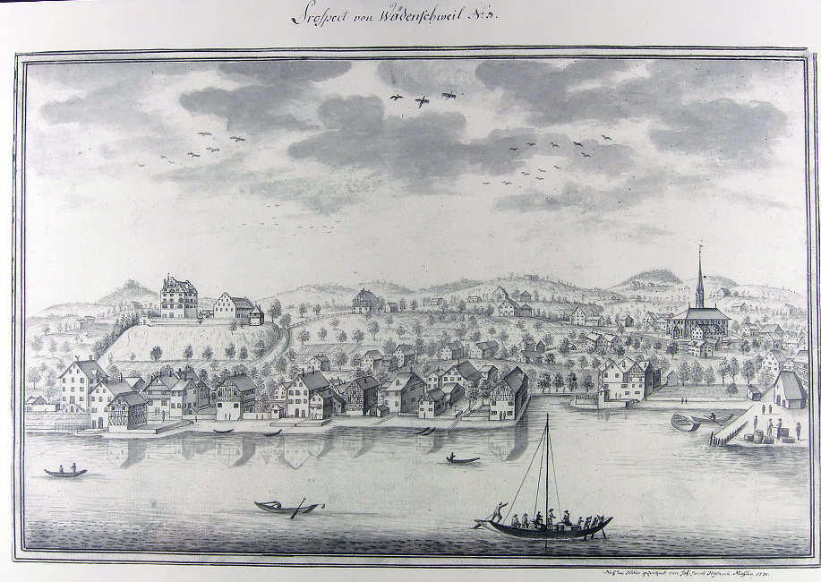 Ansichten der Stadt Zürich und der Orte am Zürichsee 1771-1772