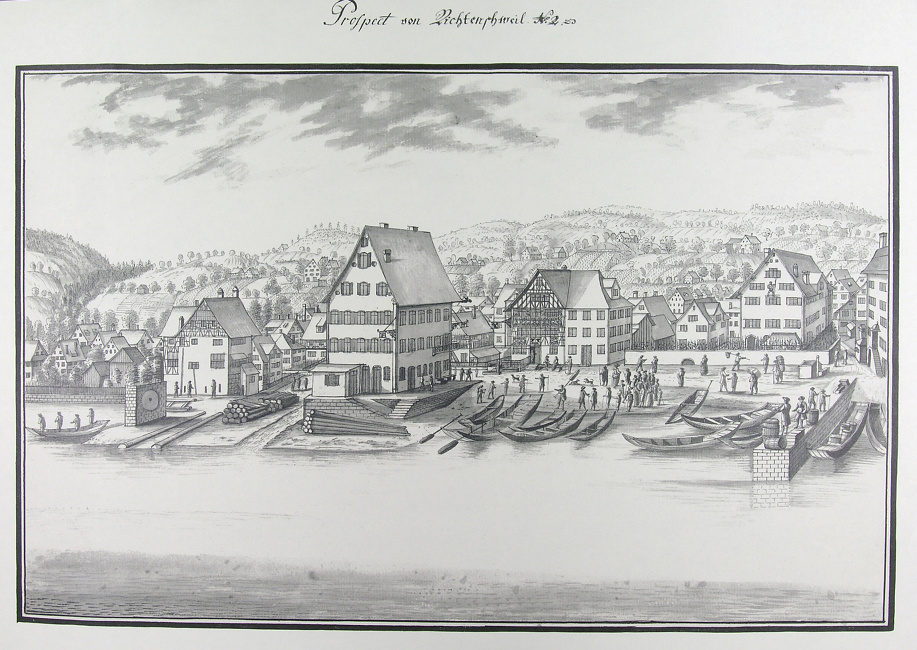 Ansichten der Stadt Zürich und der Orte am Zürichsee 1771-1772