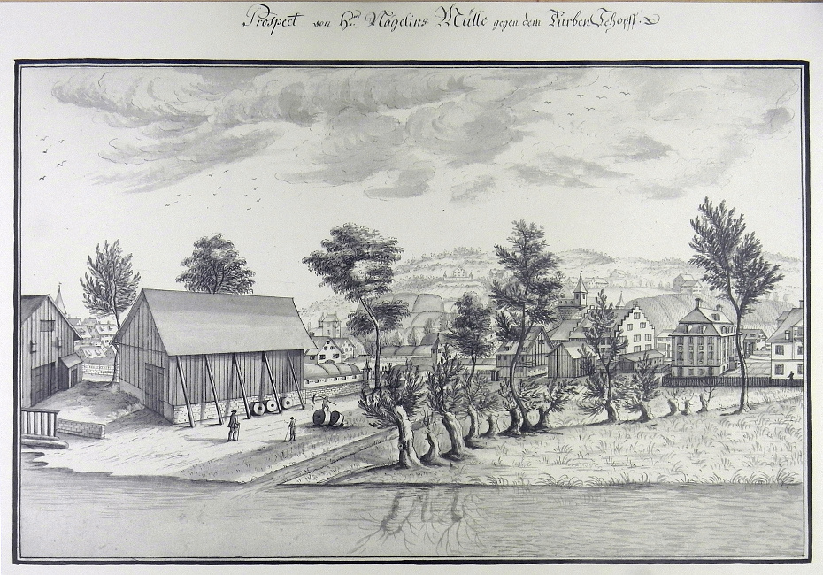 Ansichten der Stadt Zürich und der Orte am Zürichsee 1771-1772