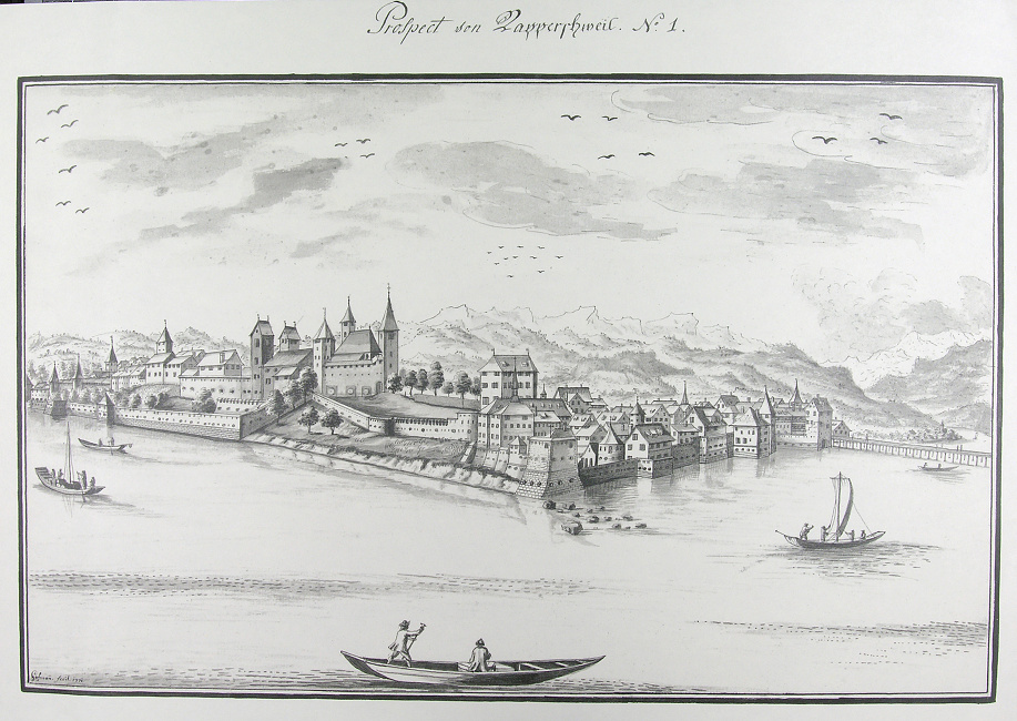 Ansichten der Stadt Zürich und der Orte am Zürichsee 1771-1772