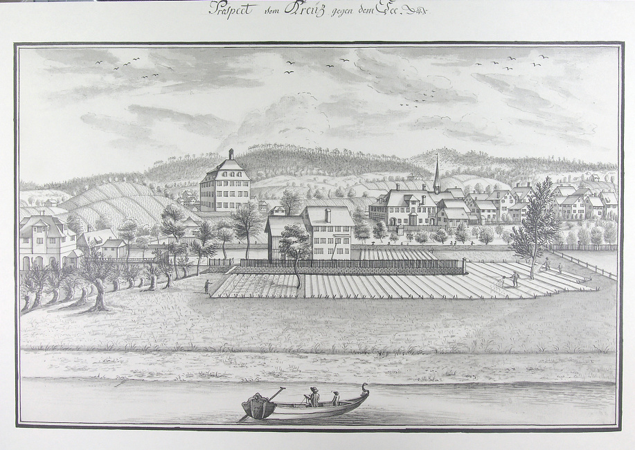 Ansichten der Stadt Zürich und der Orte am Zürichsee 1771-1772